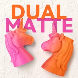 SUNLU 10KG Dual Color Matte PLA Filament 1.75mm 1kg Spool (2.2lbs) Matte 3D Printer PLA Filament Fit Most FDM Printer