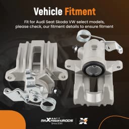 2pcs Rear Brake Calipers kit FOR VW Golf MK4 1998-2005 1.4 1.6 1.8T 1.9 TDI 2.0