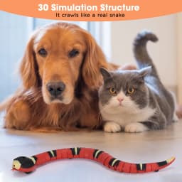 39cm Remote Control Cat Snake Toy Built-in Rechargeable Battery, Smart Sensor Snake Cat Toy-cat Electronic Interactive Toys