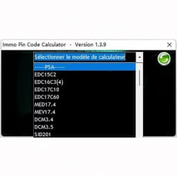 IMMO Pin Code Calculator V1.3.9 Repair equipment Diagnostic software Pin Code Calculator IMMO 1.3.9 obd2 scanner Code reader VC