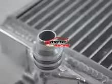 Fit BMW F22 F23 F30 F33 F34 F36 328i 330d 428i Full aluminum auxiliary radiatoR