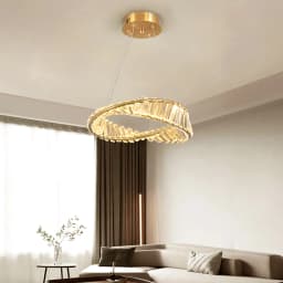 Gold Crystal Ceiling Chandelier Decoration Home Hanging Chandelier Living Room Led Ceiling Lamps Modern Lighting Pendants