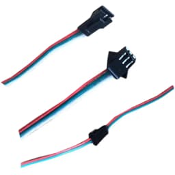3pin Led Connector JST SM Connector Male female Wire cable for WS2812B WS2811 WS2812 LED Strip smart 5050 RGB Pixels Lights Tape