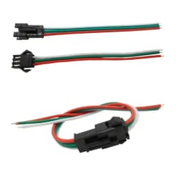 3pin Led Connector JST SM Connector Male female Wire cable for WS2812B WS2811 WS2812 LED Strip smart 5050 RGB Pixels Lights Tape