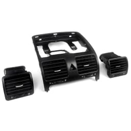 Dashboard Central Air Outlet Vent Set Fit For JETTA 2006-2011 MK5 For GOLF 2004-2009 MK5 For Rabbit 2006-2009 Car Accessories