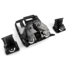 Dashboard Central Air Outlet Vent Set Fit For JETTA 2006-2011 MK5 For GOLF 2004-2009 MK5 For Rabbit 2006-2009 Car Accessories