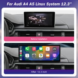 Wireless CarPlay Car Multimedia Screen For Audi A4 A5 2016-2019 Android Auto Support Airplay Camera Radio GPS Car Player