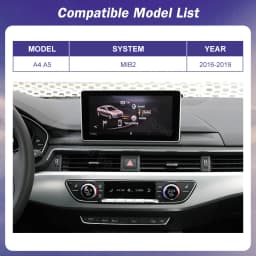 Wireless CarPlay Car Multimedia Screen For Audi A4 A5 2016-2019 Android Auto Support Airplay Camera Radio GPS Car Player
