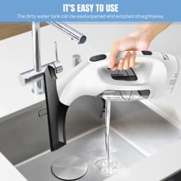 Cordless Window Vac Cleaner & Spray Bottle, Suction Nozzle: 280 Mm For Windows, Tiles, Mirrors & Shower Streak-Free Cleaning