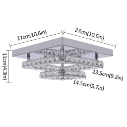 Vetrulus Crystal Chandelier Luxury Living Room Bedroom Ceiling Lights Led Kitchen Light Hanging Lamps Lustre Dining Decorative