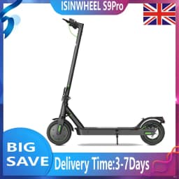 Isinwheel S9 Pro adult E-scooter, 350W motor, 36V 7.5Ah, folding Escooter, 8.5-inch tires, urban Electric scooter