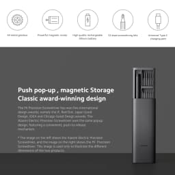 Xiaomi Electric Precision Screwdriver for Smart Home PC Phone Repair Mijia Magnetic Kit with 24 PCS Screw Heads Power Tools Sets