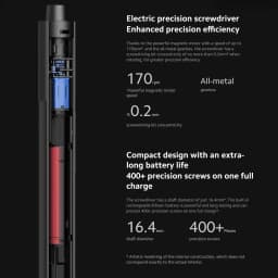 Xiaomi Electric Precision Screwdriver for Smart Home PC Phone Repair Mijia Magnetic Kit with 24 PCS Screw Heads Power Tools Sets