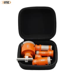 BGTEC 6pcs/kit Diamond Core Drill Bit Set With Lightning Teeth 6-25mm M14 Thread For Porcelain Tile Ceramic Marble Haw Sole