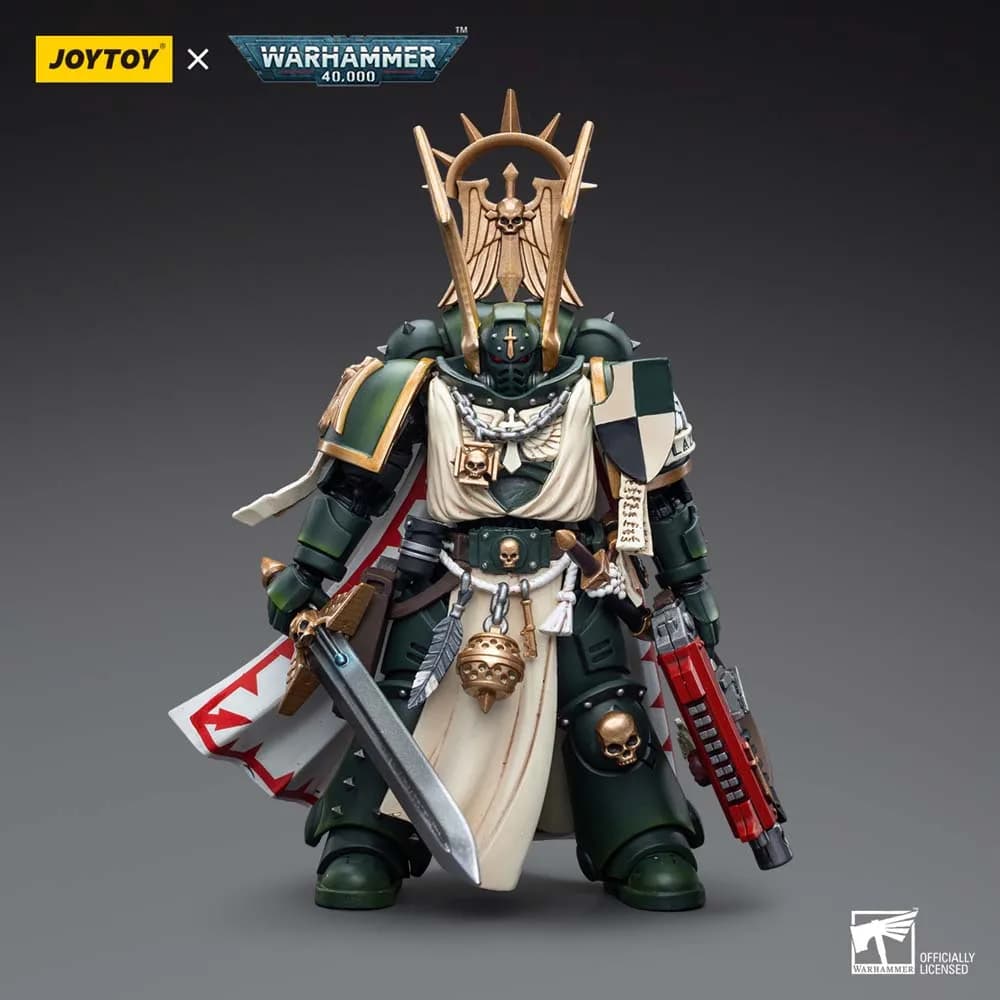 JOYTOY Dark Source Warhammer 40k Dark Angel JT7684 Lazarus Mentor Mobile Soldier Model 1/18 Model Play Handheld Toy Mech
