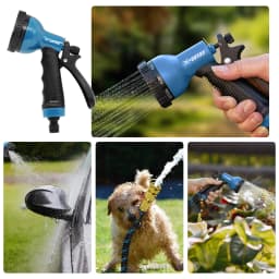 Expandable Garden Watering Hose Set, 30m/100FT, 10 Water Spray Modes, for All-Season Outdoor Use, Patio, Lawn, Garden, Orchard