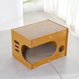 Tieker pet cat house cat scratching board corrugated paper four seasons universal cat bed detachable cat bed