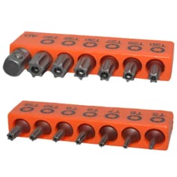 14 Pcs Screwdriver Bit Kit Torx Bit Tamper Proof Security Torq Hex Star Spanner Tri Wing Screwdrivers Hand Tools Alloy Steel