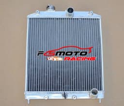 FOR 1992-2000 Honda Civic EG EK B16 B18 Aluminum radiator & fan 1993 1994 1995 1996 1997 1998 1999 2000 92 93 94 95 96 97