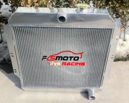 Aluminum radiator + fan For Chevy / GM Pickup Truck Manual MT 1960-1962 60 61 62 1960 1961 1962