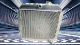 Aluminum radiator + fan For Chevy / GM Pickup Truck Manual MT 1960-1962 60 61 62 1960 1961 1962