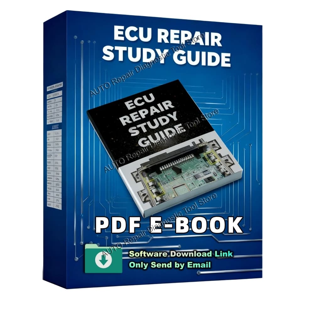 ECU Repair Module Course Study Guide ECU Teaching EPROM TEST Progranm SMD Simulator RESISTORS SOCKET Car Diag Tool File e-book