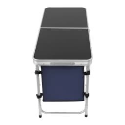 3-Height Adjustable Folding Camping Table, Aluminum Alloy Lightweight Picnic Tables with Storage Bags for Outdoor Picnic BBQ
