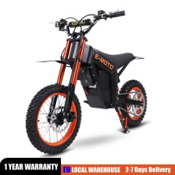 3000W Off Road Electric Motorcycle, Max Speed 34mph, 28miles Range, 48V 30AH Battery, Electric Pocket Motorbike