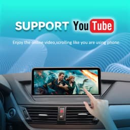 BONROAD 10.25 Wireless Carplay Android Auto Audio Stereo Car Radio With Youtube For BMW X3 X4 F25 F26 GPS Navigation Multimedia Touch Screen Stereo Display Mirrorlink Airplay Autolink