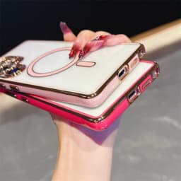 Luxury Electroplating Magsafe Magnetic Phone Case For Samsung Galaxy S25 Ultra S24 Plus S23 FE A15 A16 A26 A3 A35 A36 A55 Cover