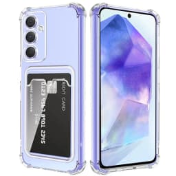Clear Wallet Case for Samsung Galaxy A56 A55 A36 A26 A16 5G Card Cases Galaxy A54 A35 A25 A15 A34 A24 A14 A53 A33 A23 A52 Cover