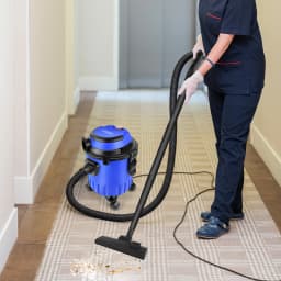 DayPlus NEW Wet and Dry and Blowing 3 IN 1 Vacuum Cleaner, Bagless with HEPA Filter, 4 Caster Wheels for Home/Industrial, 15L