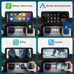 Wireless CarPlay Android Auto Multimedia Linux NTG4.5 NTG5.0 System Screen for Mercedes-Benz G Class W463 2013-2018
