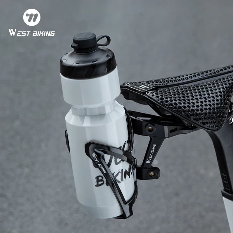 WEST BIKING Bicycle Bottle Cage Extension PC Material Single/Double Kettle Mode Lightweight Bicycle Bottle Holder MTB Road Bike