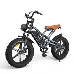 JANSNO Electric Bike 750W Powerful Motor 48V14AH Lithium Battery E Bike 20*4.0 Inch All Terrain Fat Tire Adult Electric Bicycle