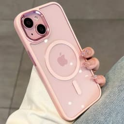 Magnetic Luxury Clear Armor For Magsafe Wireless Charging Case for iPhone 15 14 Plus 13 12 11 Pro Max Shockproof Bumper Cover