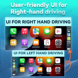 BONROAD 10.25 inch Wireless CarPlay Android Auto Airplay Autolink Mirroring Linux Audio Car Radio With Youtube For BMW 1 Series F20 F22 F23 3 Series F30 F31 F32 F33 F34 F36 GPS Navigation Multimedia Car Stereo Display Touch Screen