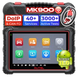 Autel MaxiCOM MK900 Auto Diagnostic Scanner Tools 40+ Services DoIP & CAN-FD Bidirectional Auto Tool PK MK808BT PRO