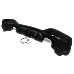 Rear Lip Diffuser Spoiler for BMW 1 Series M Sport F20 F21 M135i M140i 2015-2018 Bumper with Brake Light Gloss Black Accessories