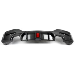 Rear Lip Diffuser Spoiler for BMW 1 Series M Sport F20 F21 M135i M140i 2015-2018 Bumper with Brake Light Gloss Black Accessories