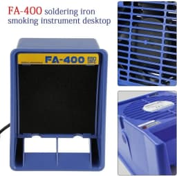 Solder Fume Extractor Remover 30W Soldering Smoke Absorber Fume Extractor Air Filter Fan,Absorbs Up to 80 Percent of The Odors