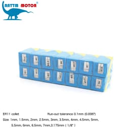 1.5kW ER11 220V water-cooled spindle motor 6-piece set (with 1.5KW HY inverter, etc.) for CNC engravers and milling machines