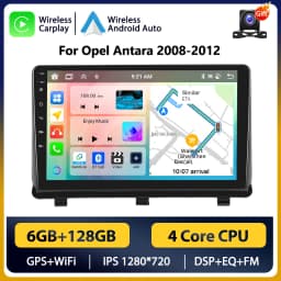 Podofo For Opel Antara 1 2006-2017 Carplay Car Radio Multimedia Video Player Android Autoradio GPS navi Stereo 2din RDS Screen