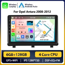 Podofo For Opel Antara 1 2006-2017 Carplay Car Radio Multimedia Video Player Android Autoradio GPS navi Stereo 2din RDS Screen