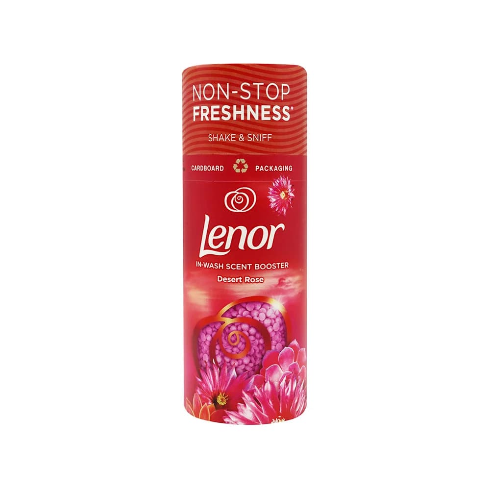 Lenor In-Wash Scent Booster Desert Rose 176g, Long-Lasting Freshness for Clothes, Towels and Bedding