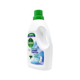 Dettol Antibacterial Laundry Cleanser 1L Fresh Cotton Scent, Hygienic Fabric Sanitiser for Low Temperature Washes
