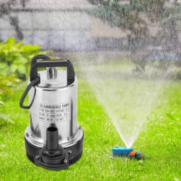 Submersible Pump, 160W 3000rpm Speed 13.21gal/min Max Flow Rate 26.25ft Delivery Lift for Extracting Groundwater from Deep Well