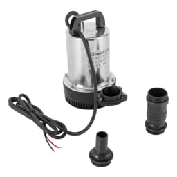 Submersible Pump, 160W 3000rpm Speed 13.21gal/min Max Flow Rate 26.25ft Delivery Lift for Extracting Groundwater from Deep Well