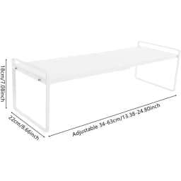 Kitchen Shelf Extendable Cabinet Shelf Insert Extendable Rectangular Worktop Organiser Prevents Items From Telescopic Cabinet
