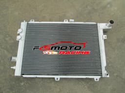 For Opel Vauxhall Calibra Turbo C20LET Aluminum Radiator + Fans